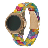 Glacier Rainbow Bracelet Resin Pogo Pin