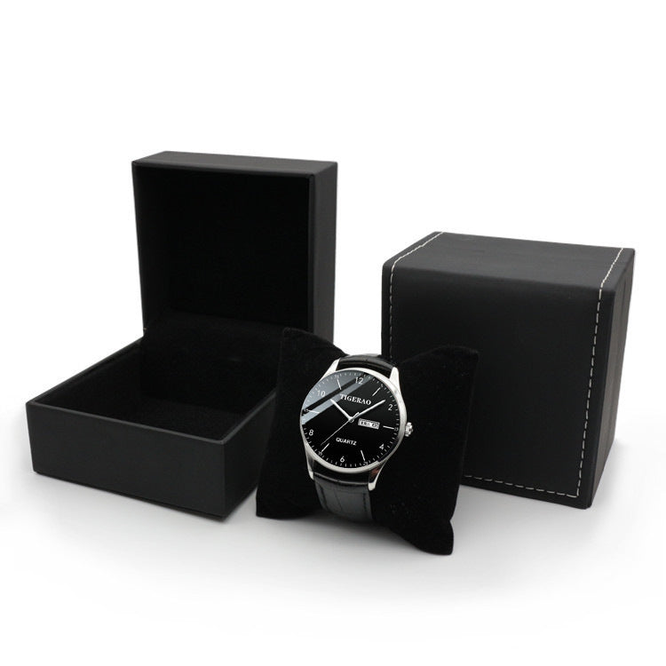 Men Watch Skeleton Automatic Quartz Watch Gold