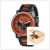 BOBO BIRD Wooden Men Watches Relogio Masculino