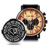 BOBO BIRD Wooden Men Watches Relogio Masculino