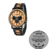 BOBO BIRD Wooden Men Watches Relogio Masculino