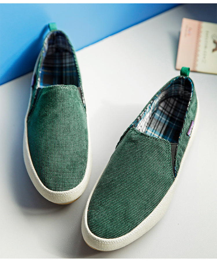 Autumn Cloth Shoes Men Men'S Breathable Youth Canvas Shoes