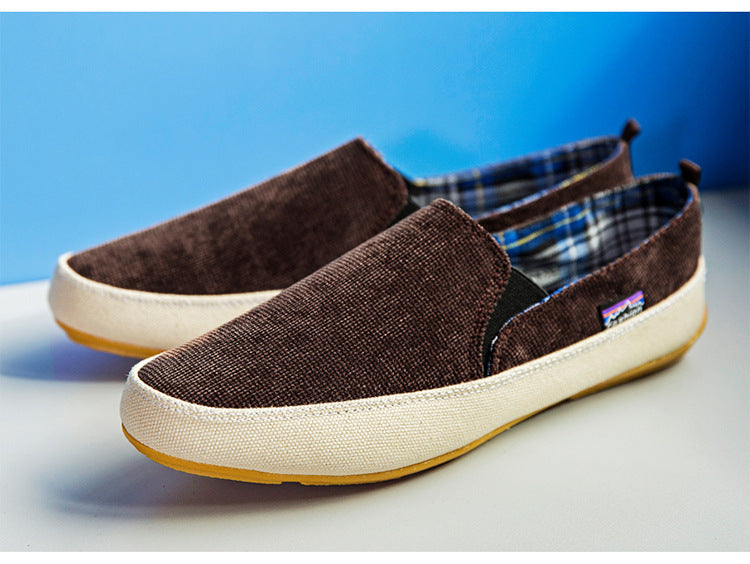 Autumn Cloth Shoes Men Men'S Breathable Youth Canvas Shoes