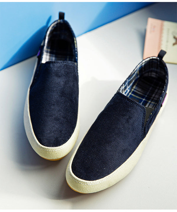 Autumn Cloth Shoes Men Men'S Breathable Youth Canvas Shoes
