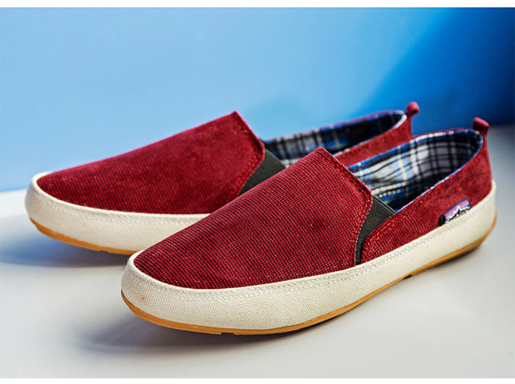 Autumn Cloth Shoes Men Men'S Breathable Youth Canvas Shoes
