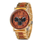 BOBO BIRD Wooden Men Watches Relogio Masculino