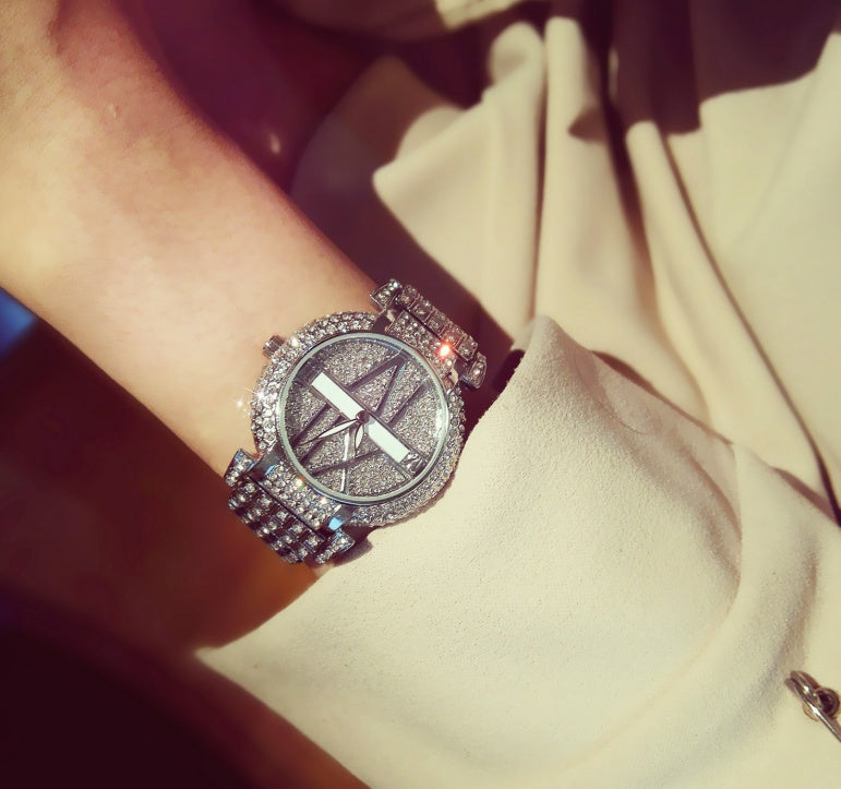 Luxury Diamond Women Watches Fashion Brand Stainless