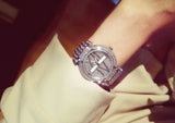 Luxury Diamond Women Watches Fashion Brand Stainless