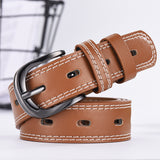 Two-line Men's And Women's Belts Young Students
