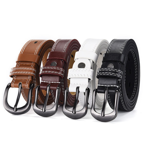 Two-line Men's And Women's Belts Young Students