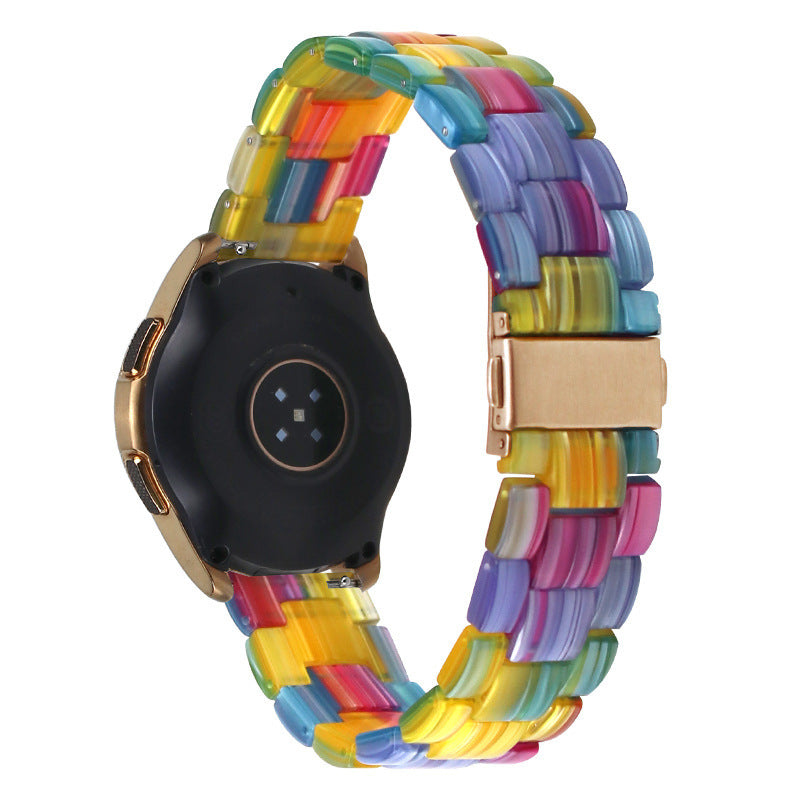 Glacier Rainbow Bracelet Resin Pogo Pin