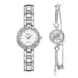 Watches-Set Bangle Clock Bracelet Wrist-Watch