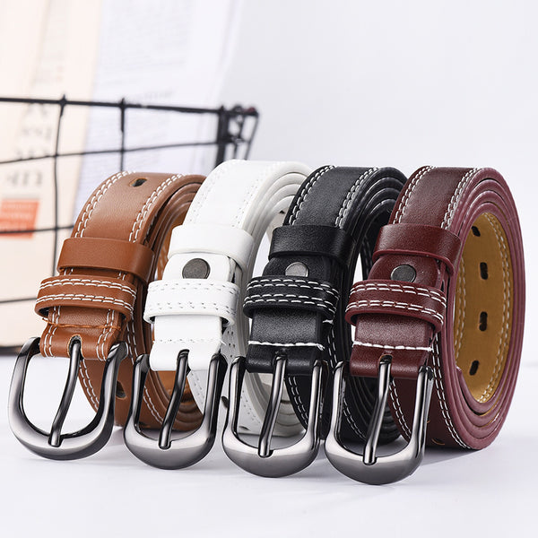 Two-line Men's And Women's Belts Young Students