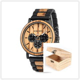 BOBO BIRD Wooden Men Watches Relogio Masculino