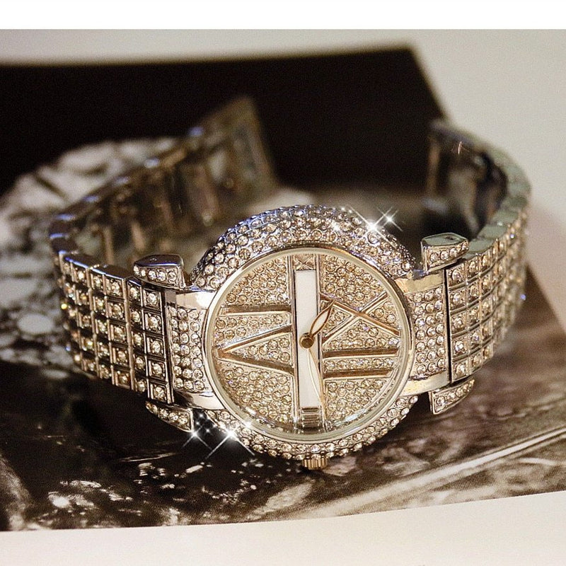 Luxury Diamond Women Watches Fashion Brand Stainless