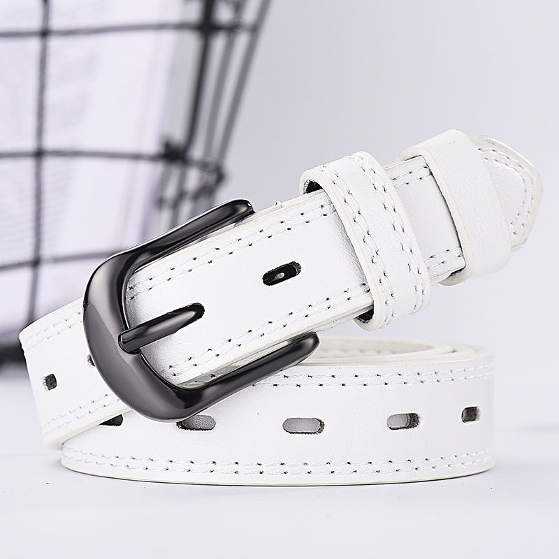 Two-line Men's And Women's Belts Young Students