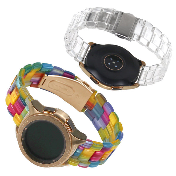 Glacier Rainbow Bracelet Resin Pogo Pin