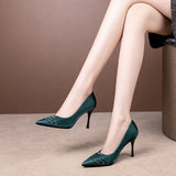 Pointed Shallow Mouth Single Shoes Women