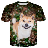 Fashion Print Casual Short Sleeve Tops For Men And Women