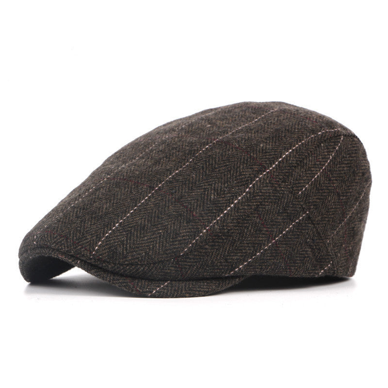 Hat Men's Middle-aged And Elderly Duck-tongue Forward Cap