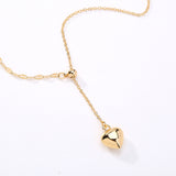 Europe And The United States Fashion Creative New Accessories Love Y-shaped Necklace Pendant Woman